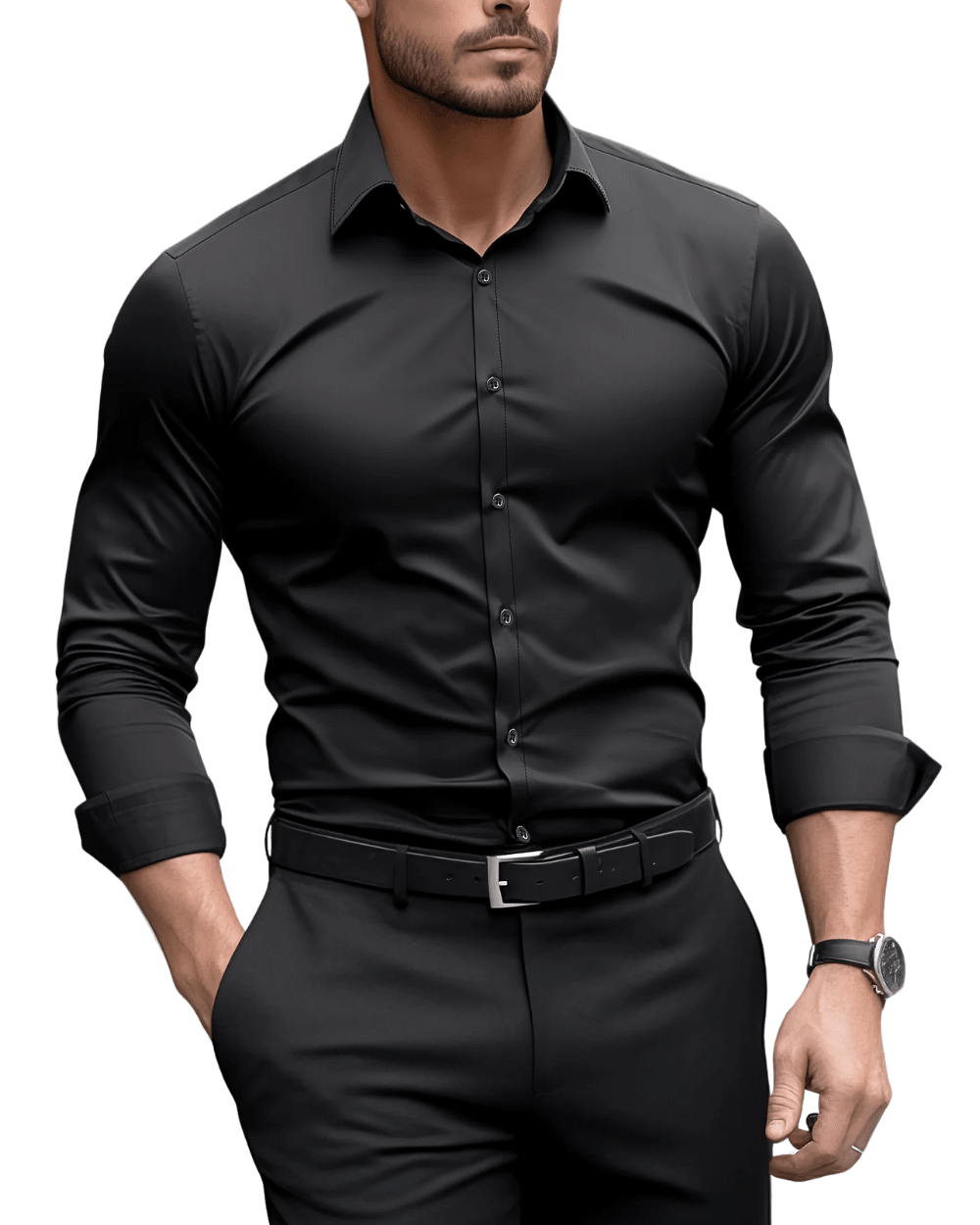 Slim FIt Dress Shirt - Luxoria