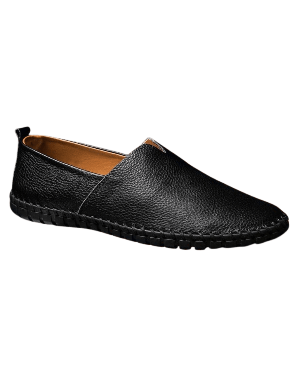 Hand - Stitched Leather Loafers - Luxoria