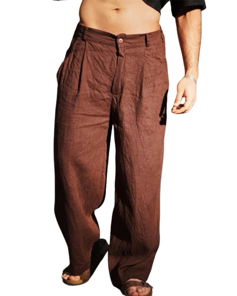Casual Linen Pants - Luxoria