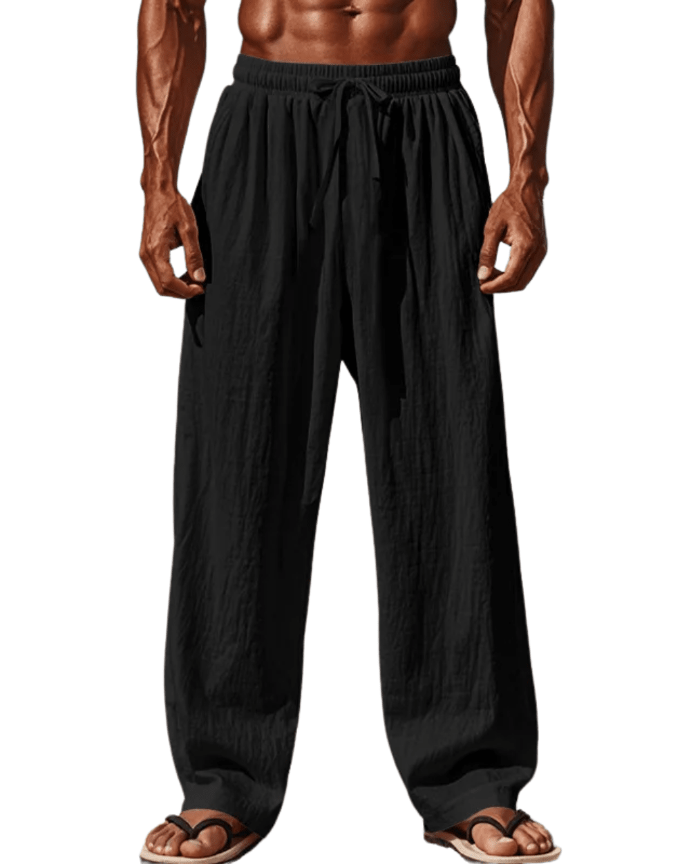 Comfortable Linen Pants - Luxoria