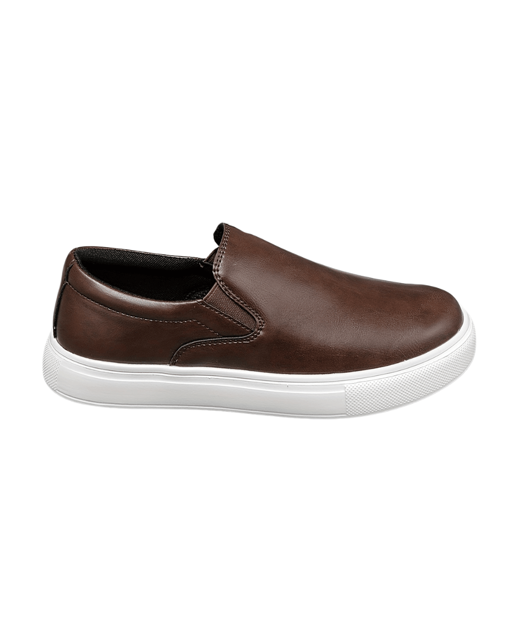 Casual Leather Slip - On Shoes - Luxoria