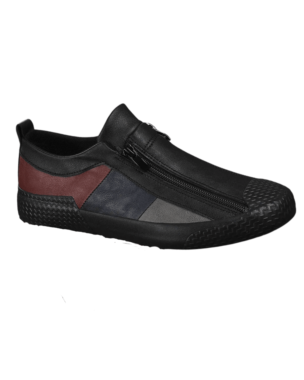 Leather Shoes with Zip - Luxoria