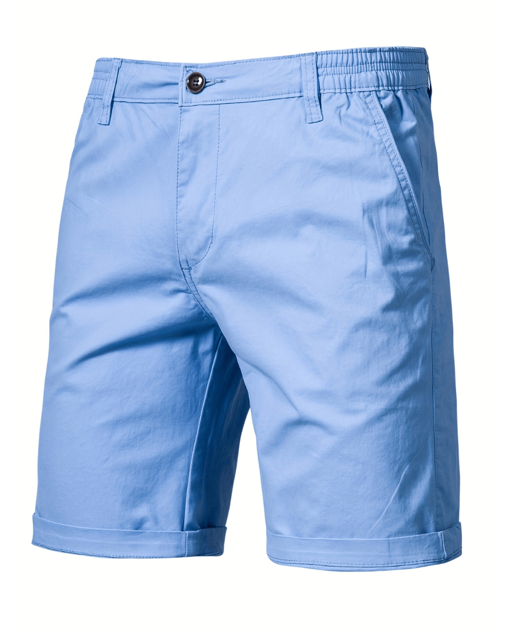 Elegant Cotton Shorts - Luxoria