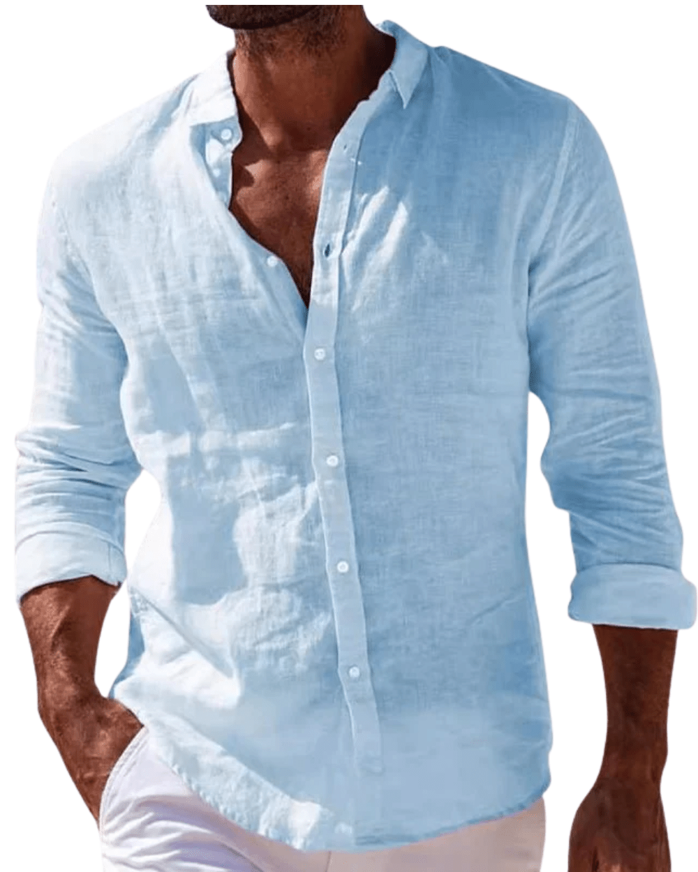 Elegant Linen Shirt - Luxoria