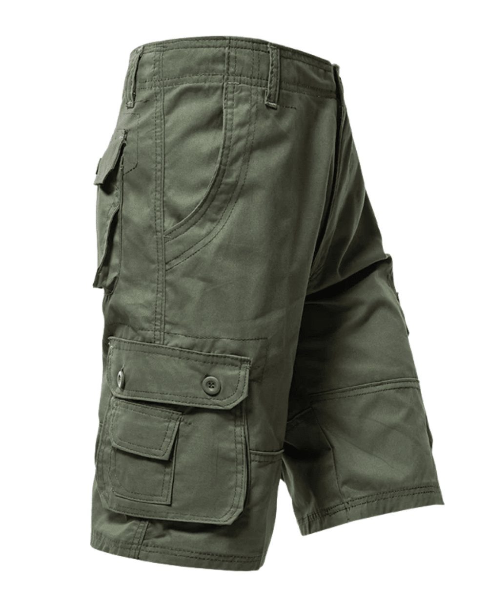 Casual Cargo Knee Shorts - Luxoria