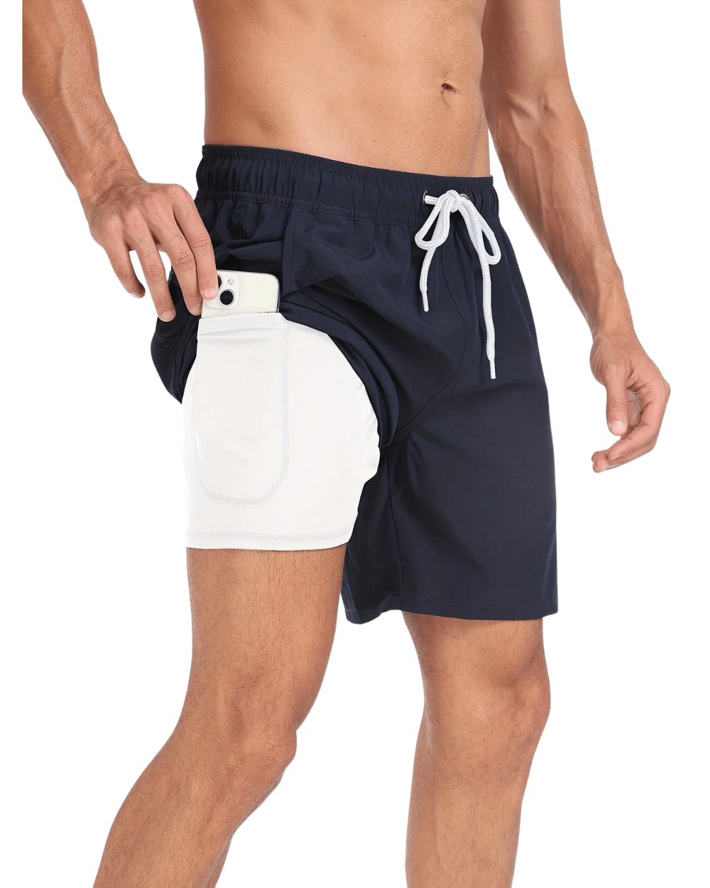 Swim Shorts with Pockets - Luxoria