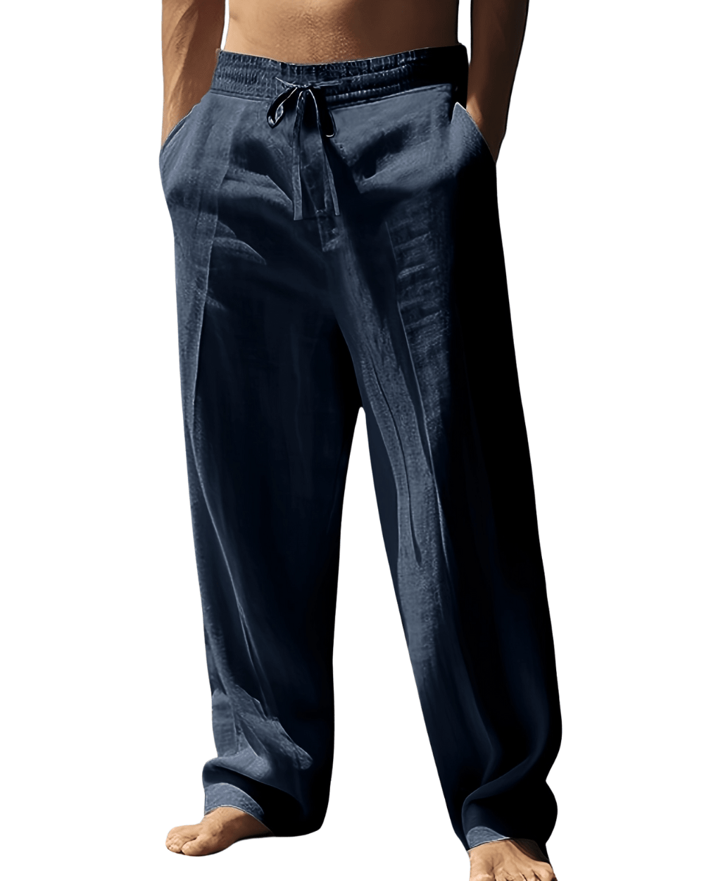Casual Linen Pants - Luxoria
