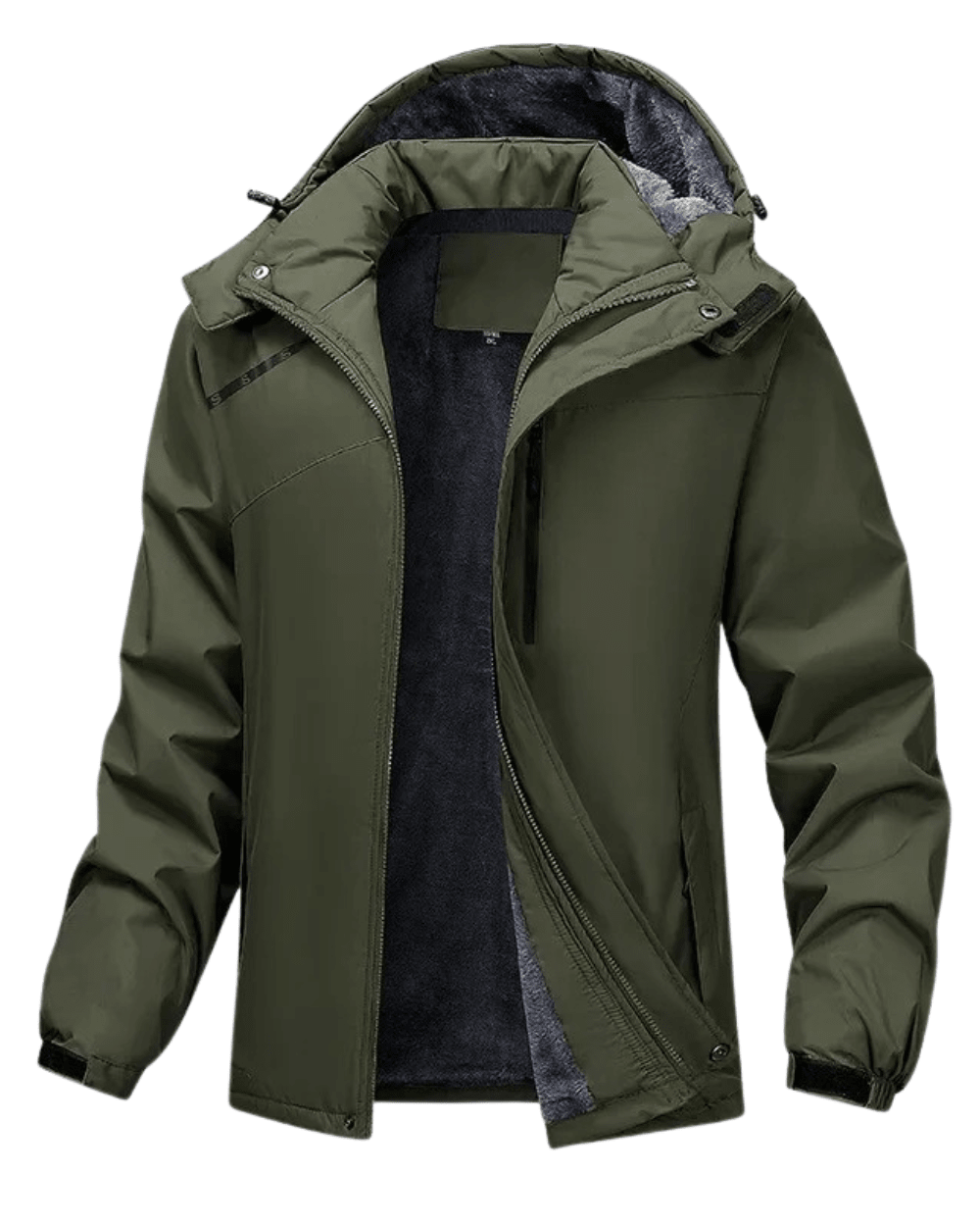 Elegant Outdoor Fleece Jacket - Luxoria