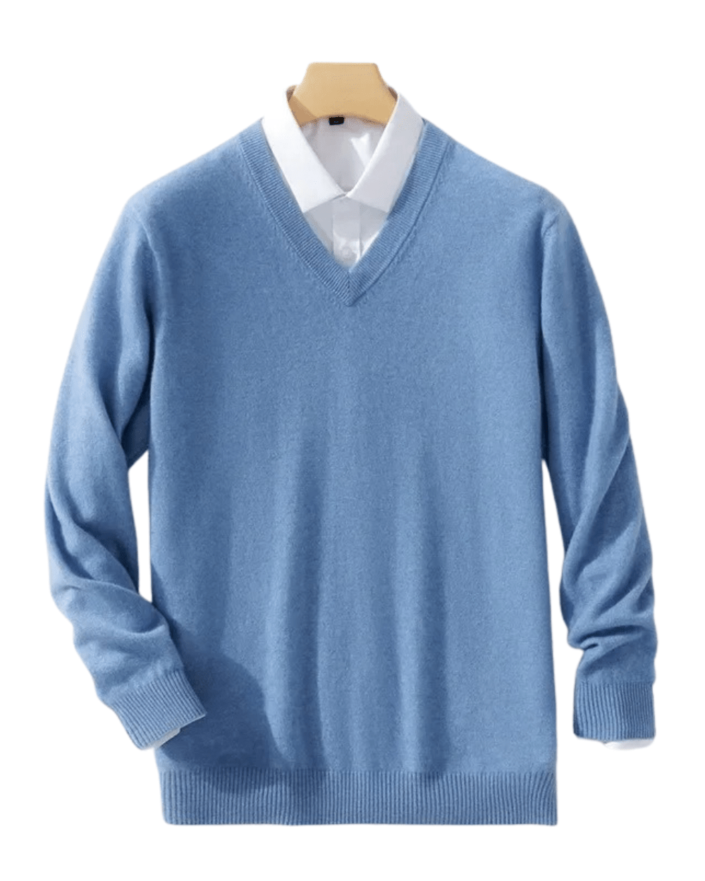 Elegant V - Neck Sweater - Luxoria