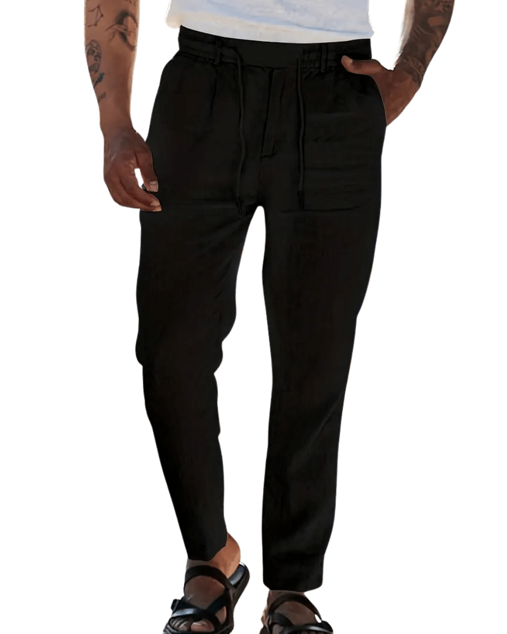 Elegant Linen Pants - Luxoria