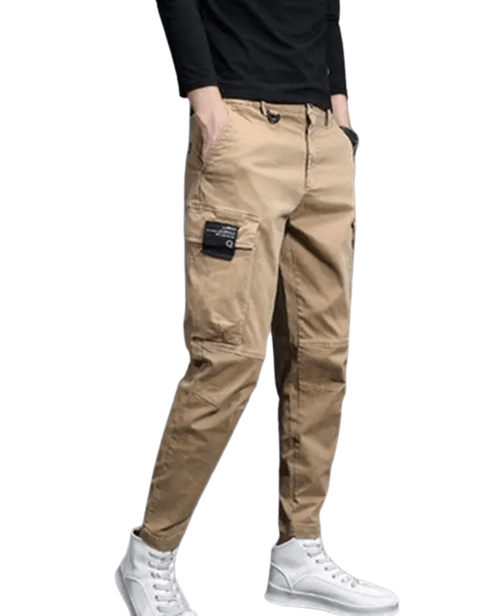 Elegant Men's Cargo Pants - Luxoria