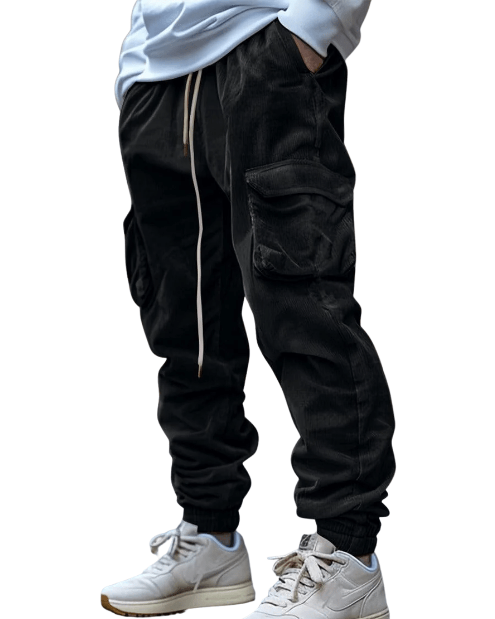 Elegant Corduroy Pants - Luxoria