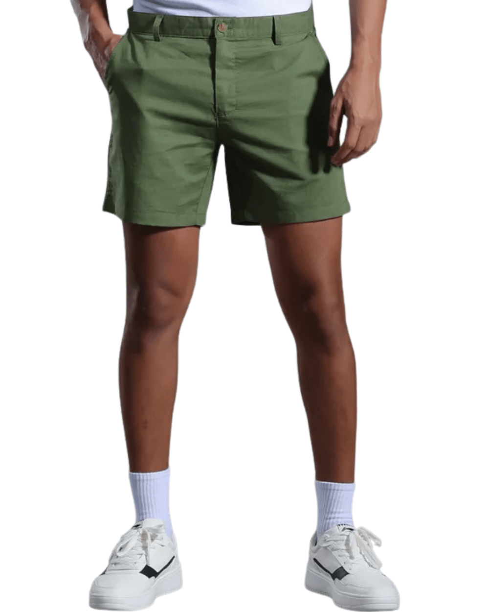 Elegant Cotton Shorts - Luxoria