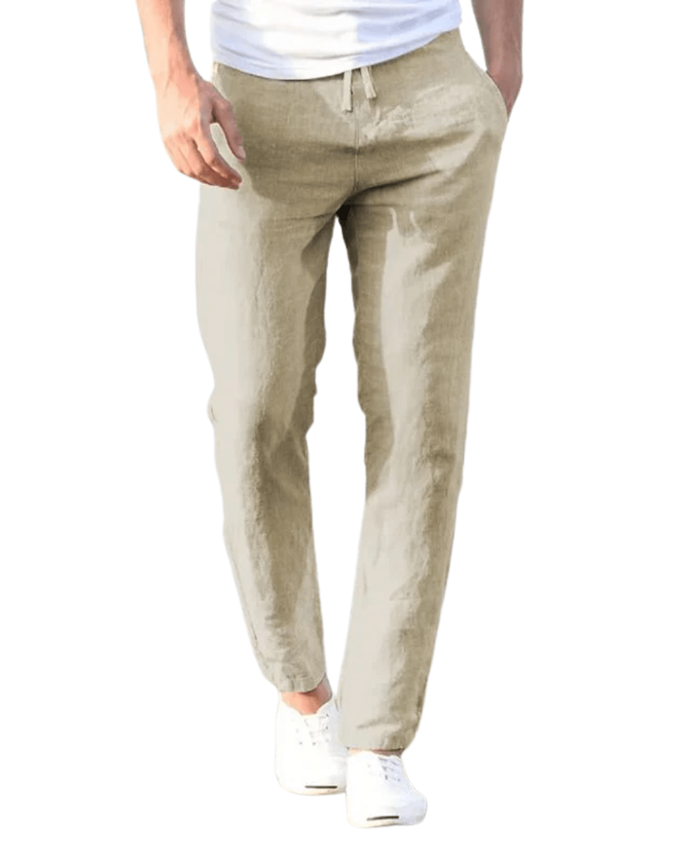 Casual Linen Pants - Luxoria