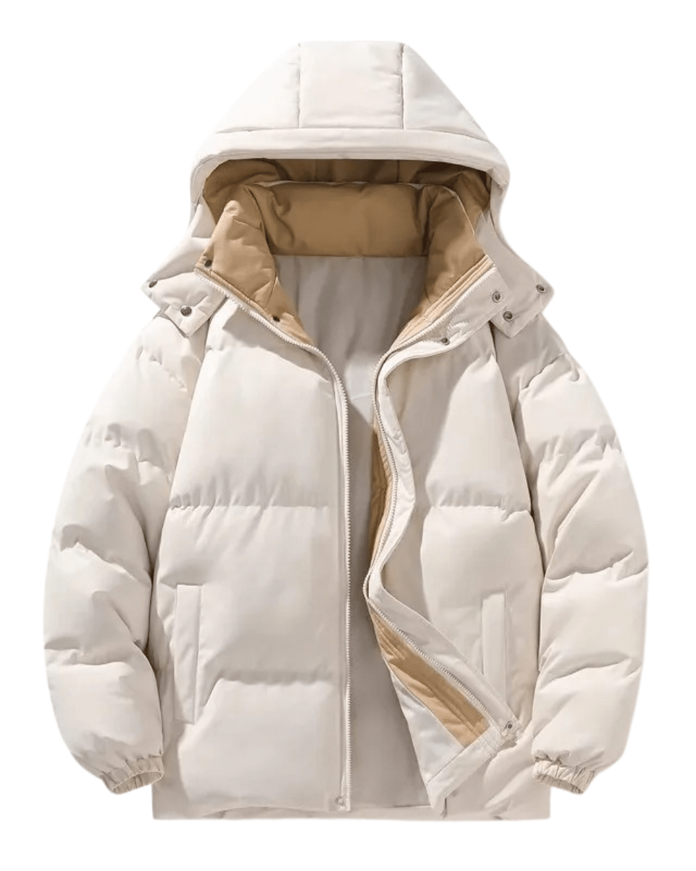 Elegant Hooded Men's Jacket - Luxoria