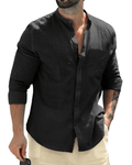 Linen Men's Shirt - Luxoria