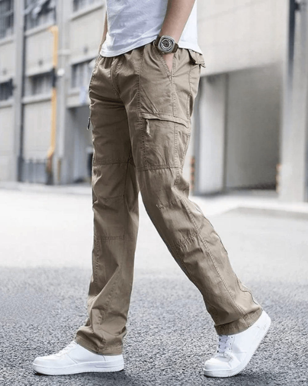 Casual Cargo Pants - Luxoria