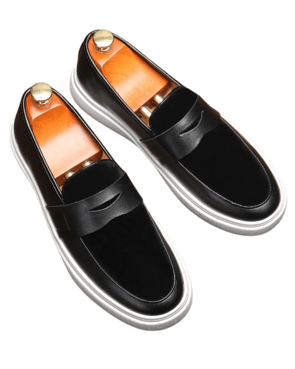 Naples Leather Loafers - Luxoria