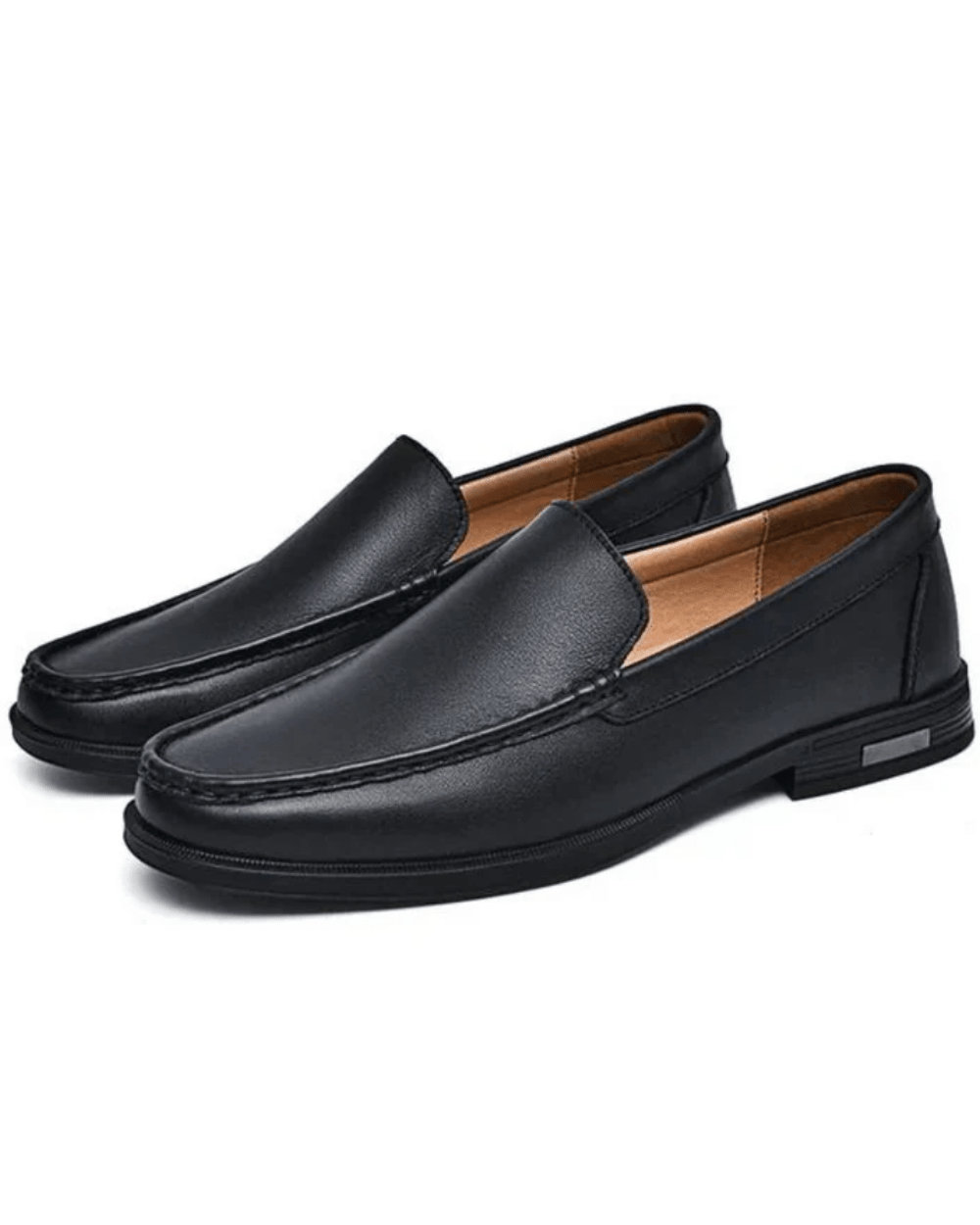 Elegant Leather Loafers - Luxoria