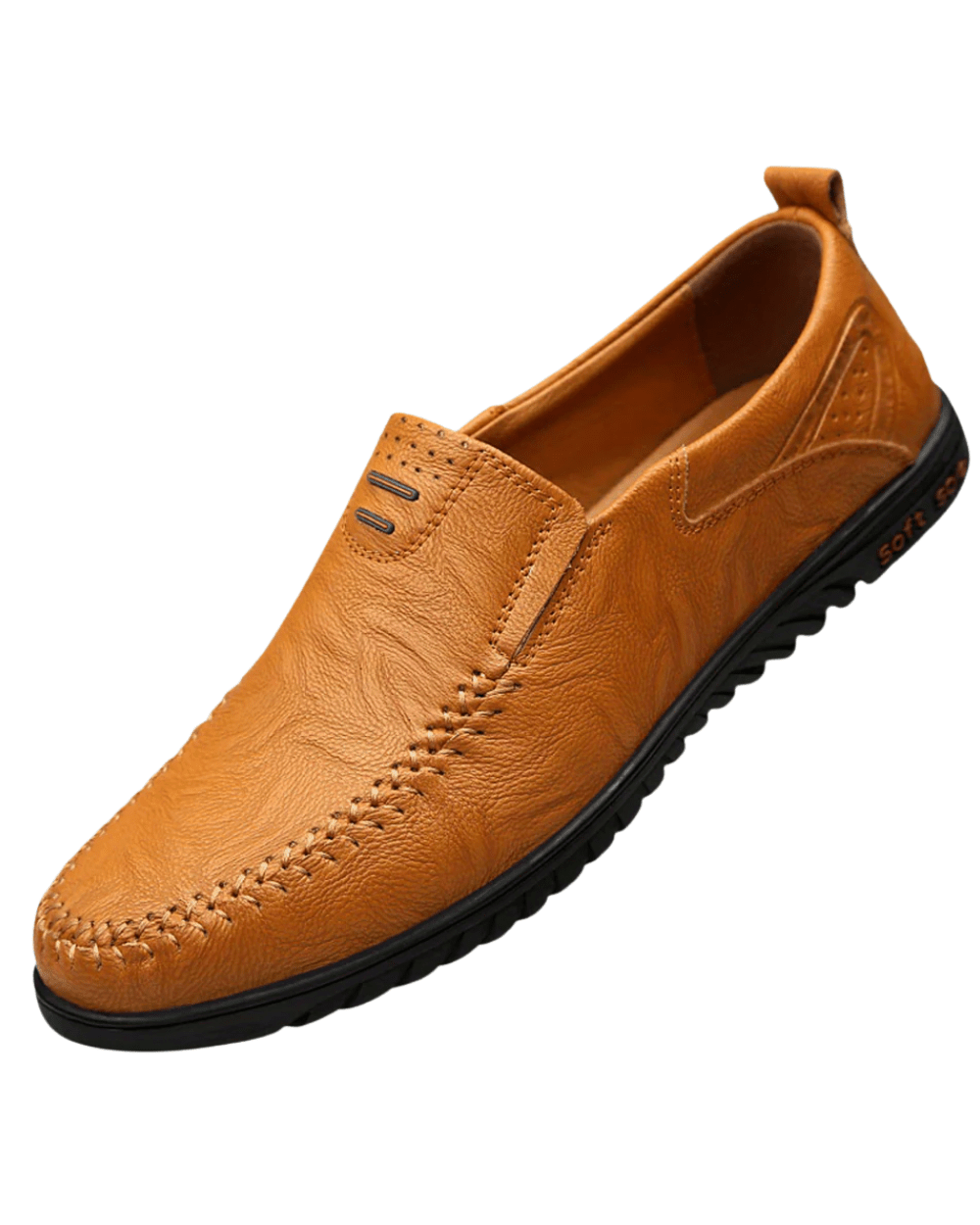 Elegant Leather Loafers - Luxoria