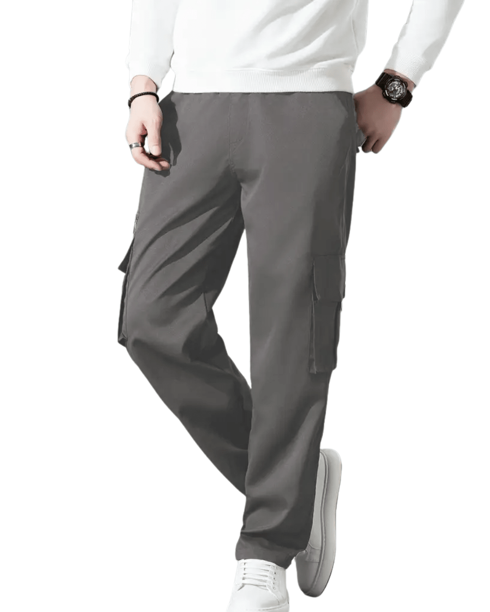 Loose - Fit Cargo Pants - Luxoria