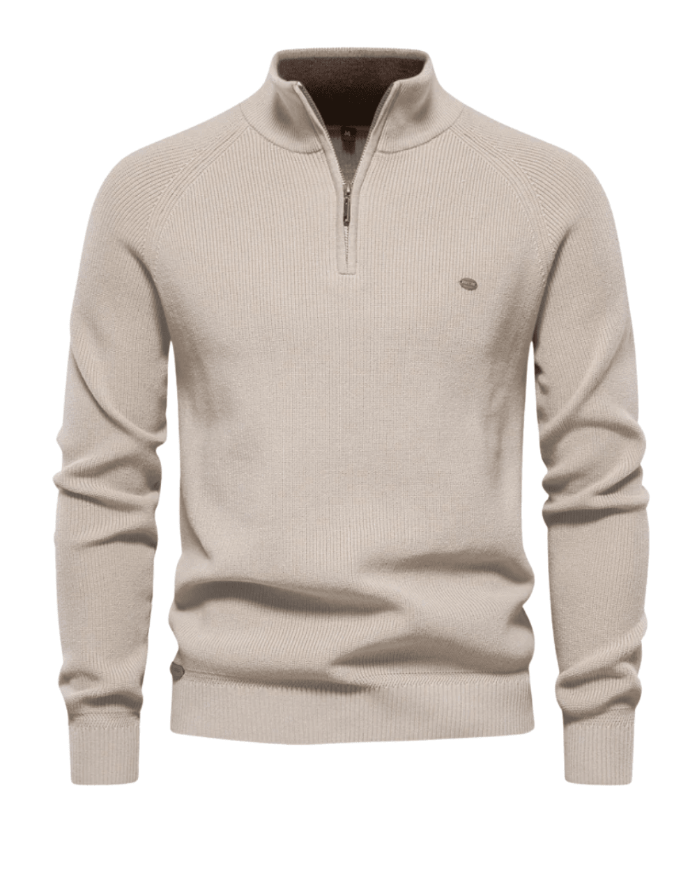 Luxury Zip Sweater - Luxoria