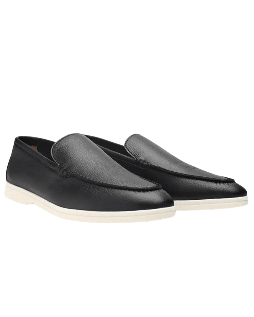 Cowhide Leather Loafers - Luxoria