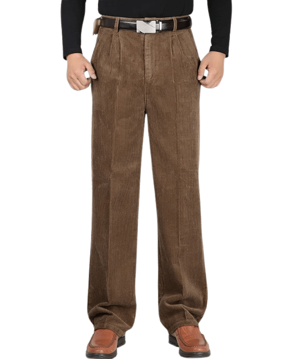 Elegant Corduroy Pants - Luxoria