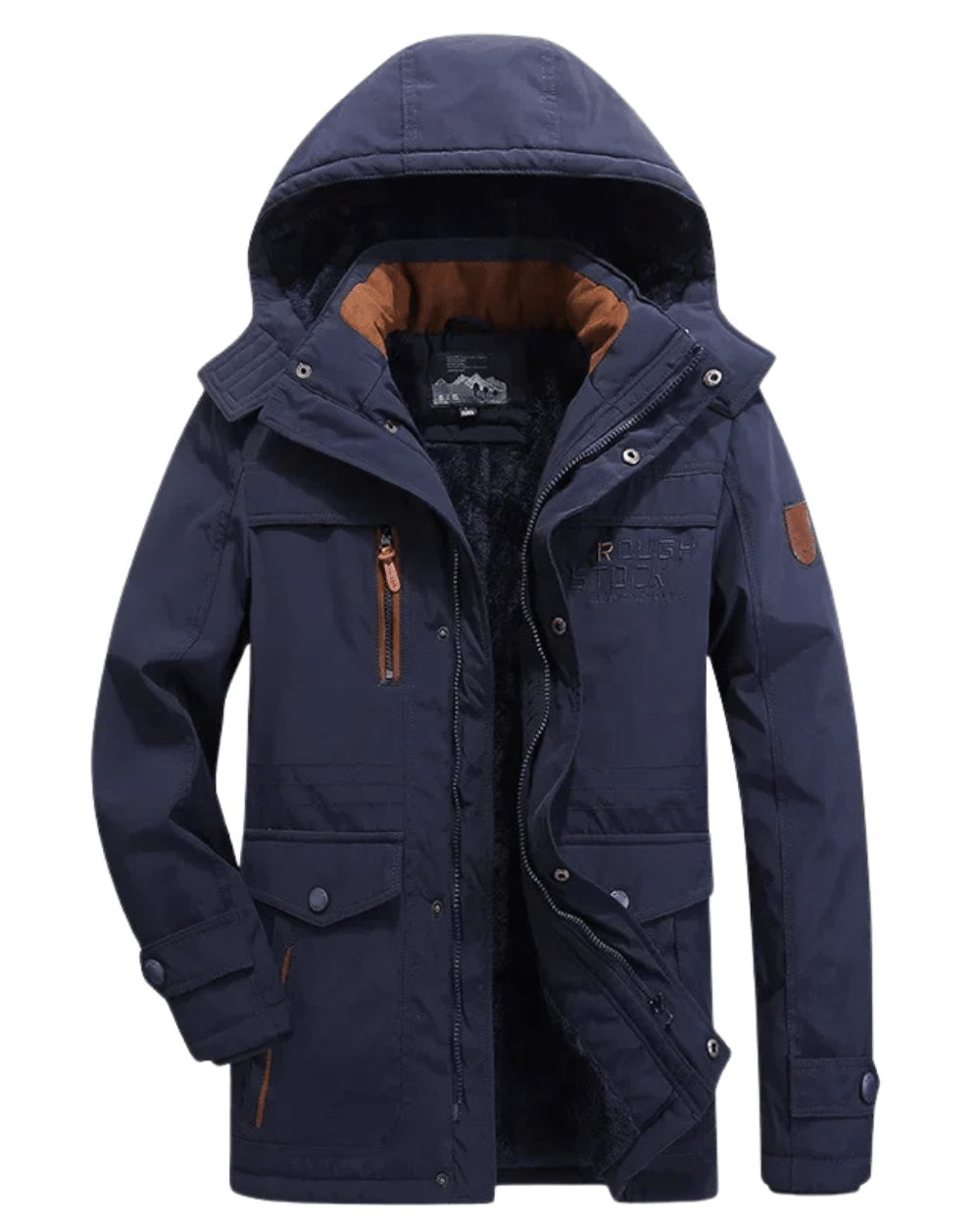 Elegant Padded Winter Jacket - Luxoria