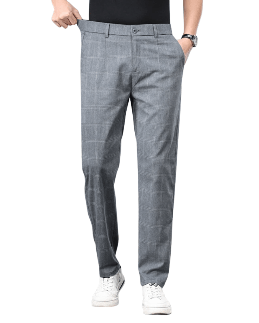 Classic Plaid Pants - Luxoria