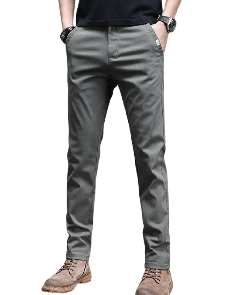 Casual Cotton Pants - Luxoria