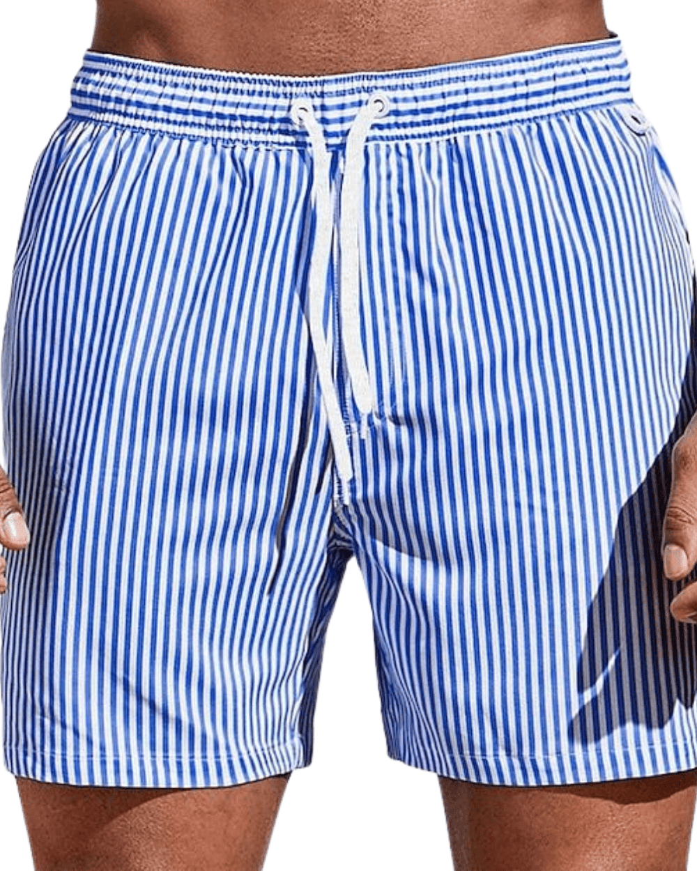 Casual Striped Boardshorts - Luxoria
