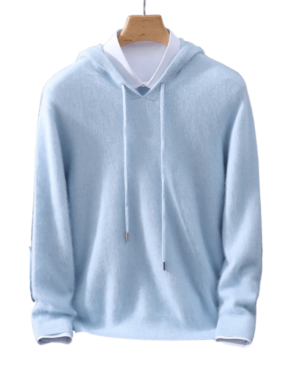 Elegant Cashmere Hoodie - Luxoria