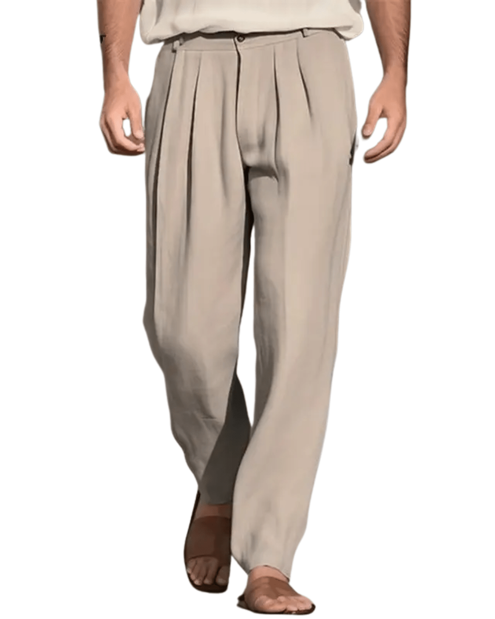 Casual Linen Pants - Luxoria