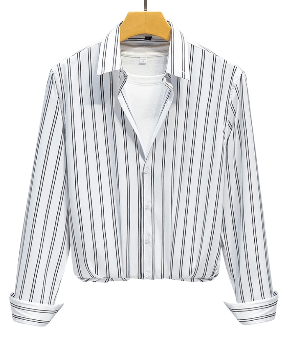 Givalli - Elegant Striped Men's Shirt - Luxoria