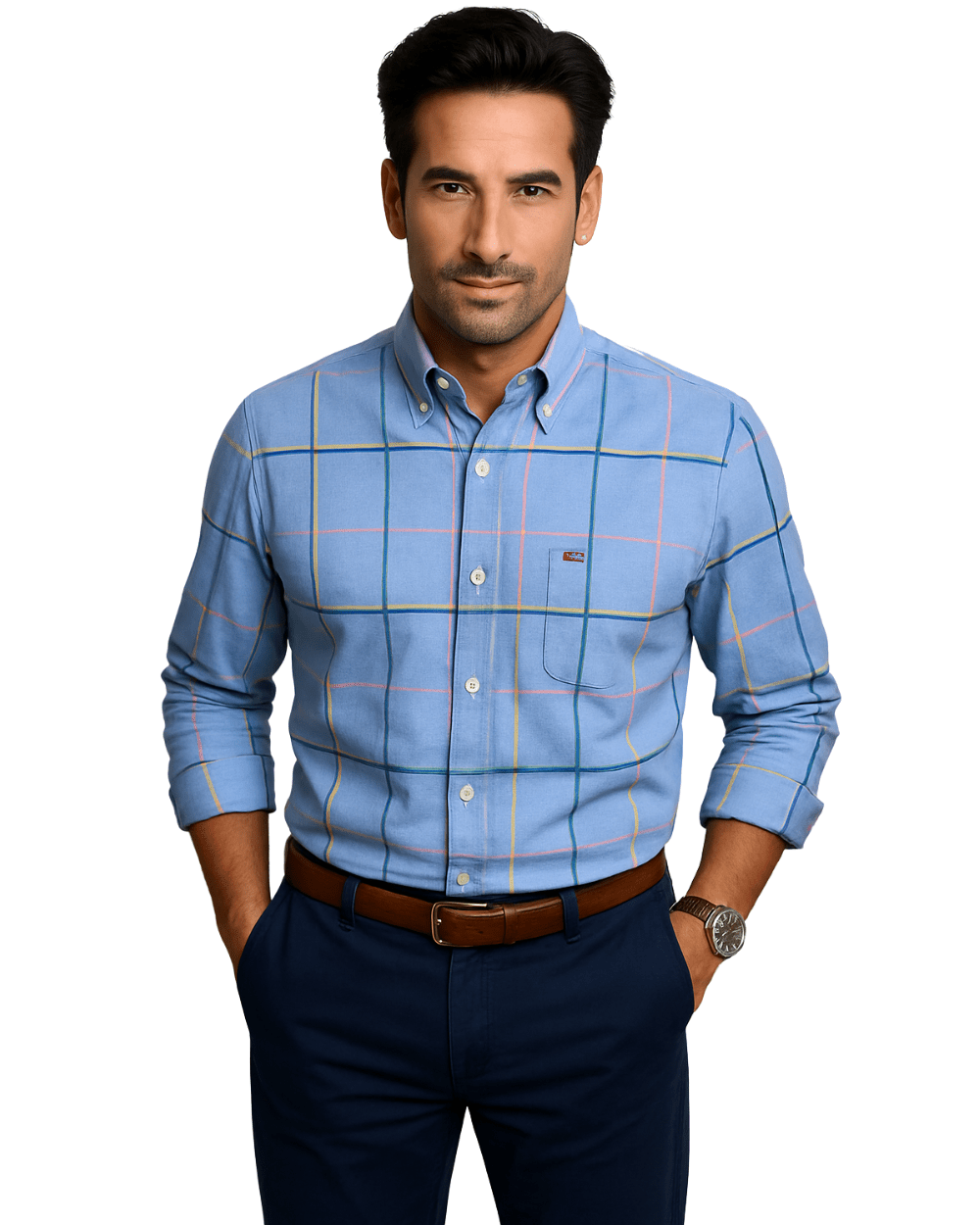 Givalli - Elegant Cotton Men's Shirt - Luxoria