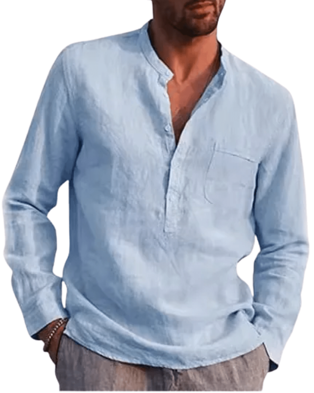 Breathable Cotton Shirt - Luxoria