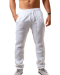 Breathable Linen Pants - Luxoria