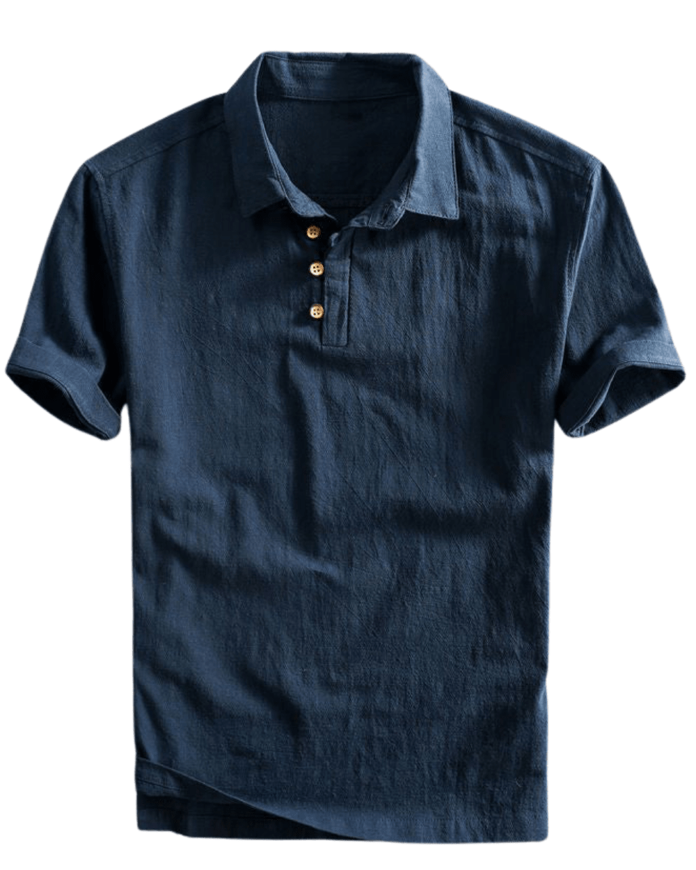 San Julian Linen Polo Shirt - Luxoria