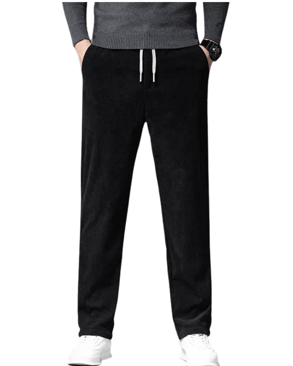Elegant Corduroy Pants - Luxoria