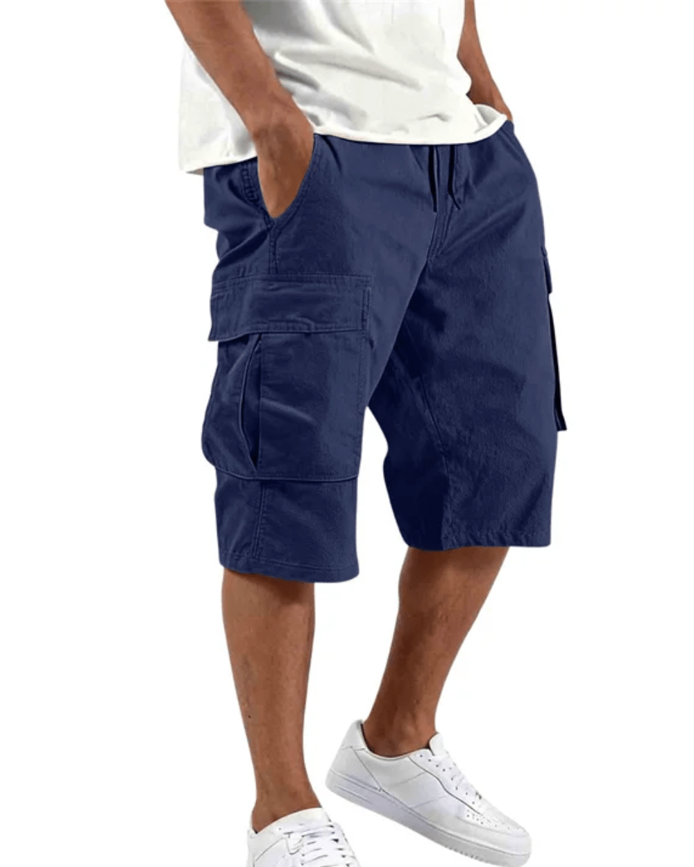 Elegant Multi - Pocket Shorts - Luxoria