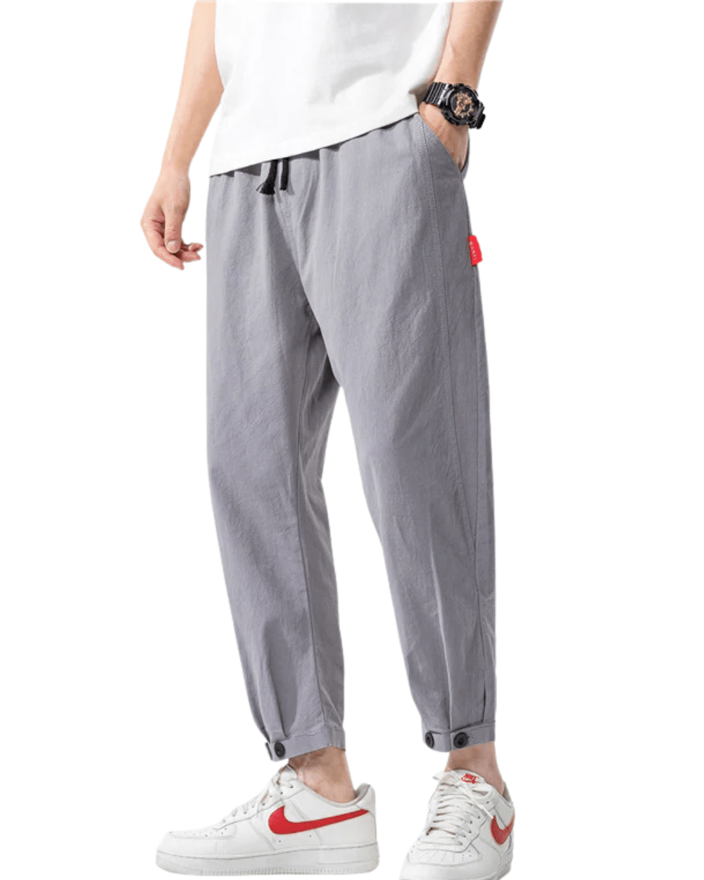 Elegant Linen Pants - Luxoria