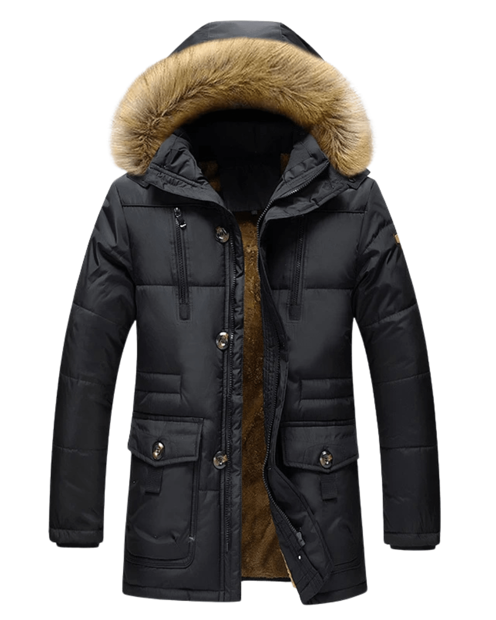 Elegant Parkas Jacket - Luxoria