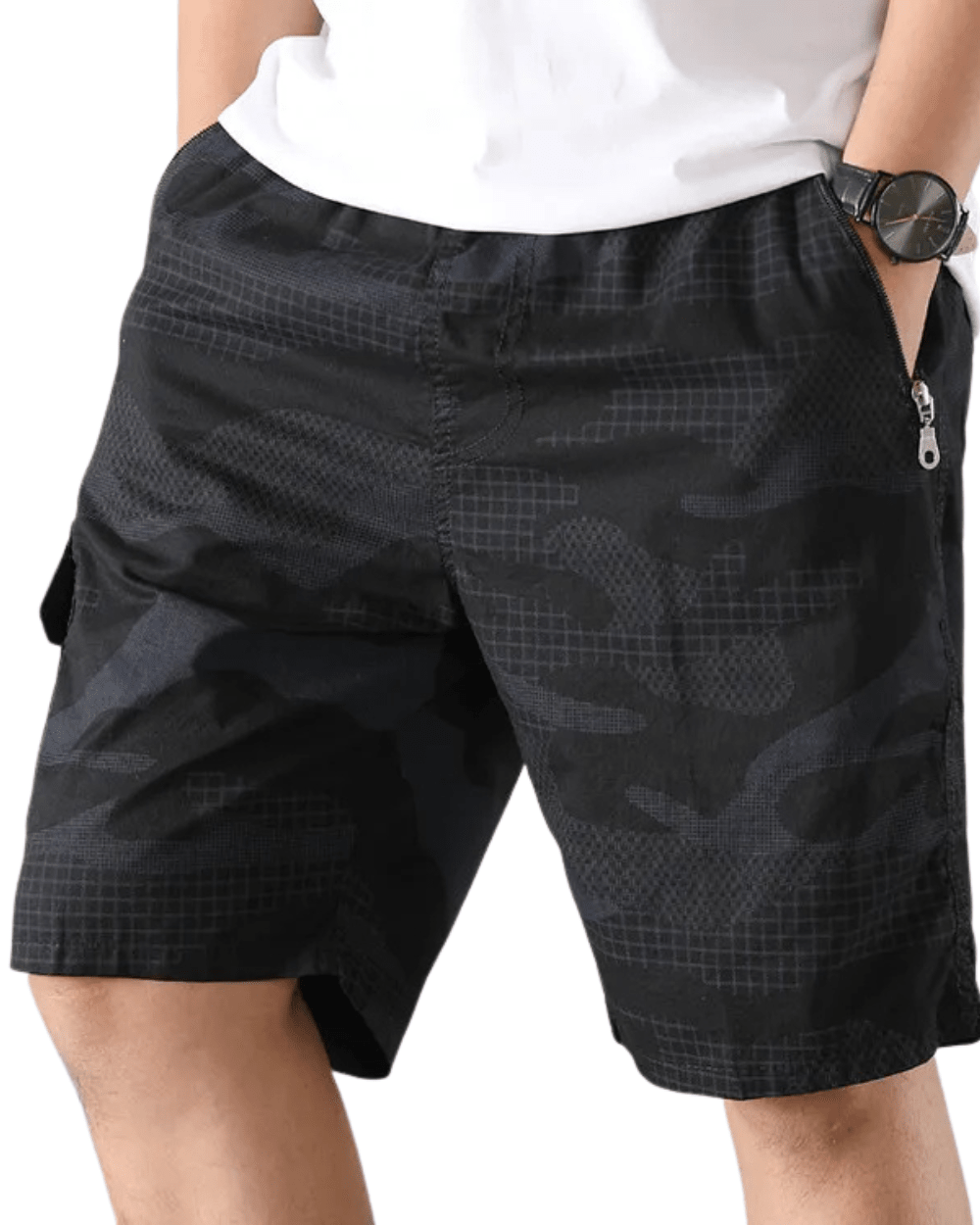 Casual Camoufage Shorts - Luxoria