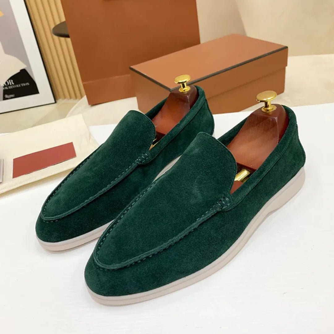 Classic Suede Loafers - Luxoria