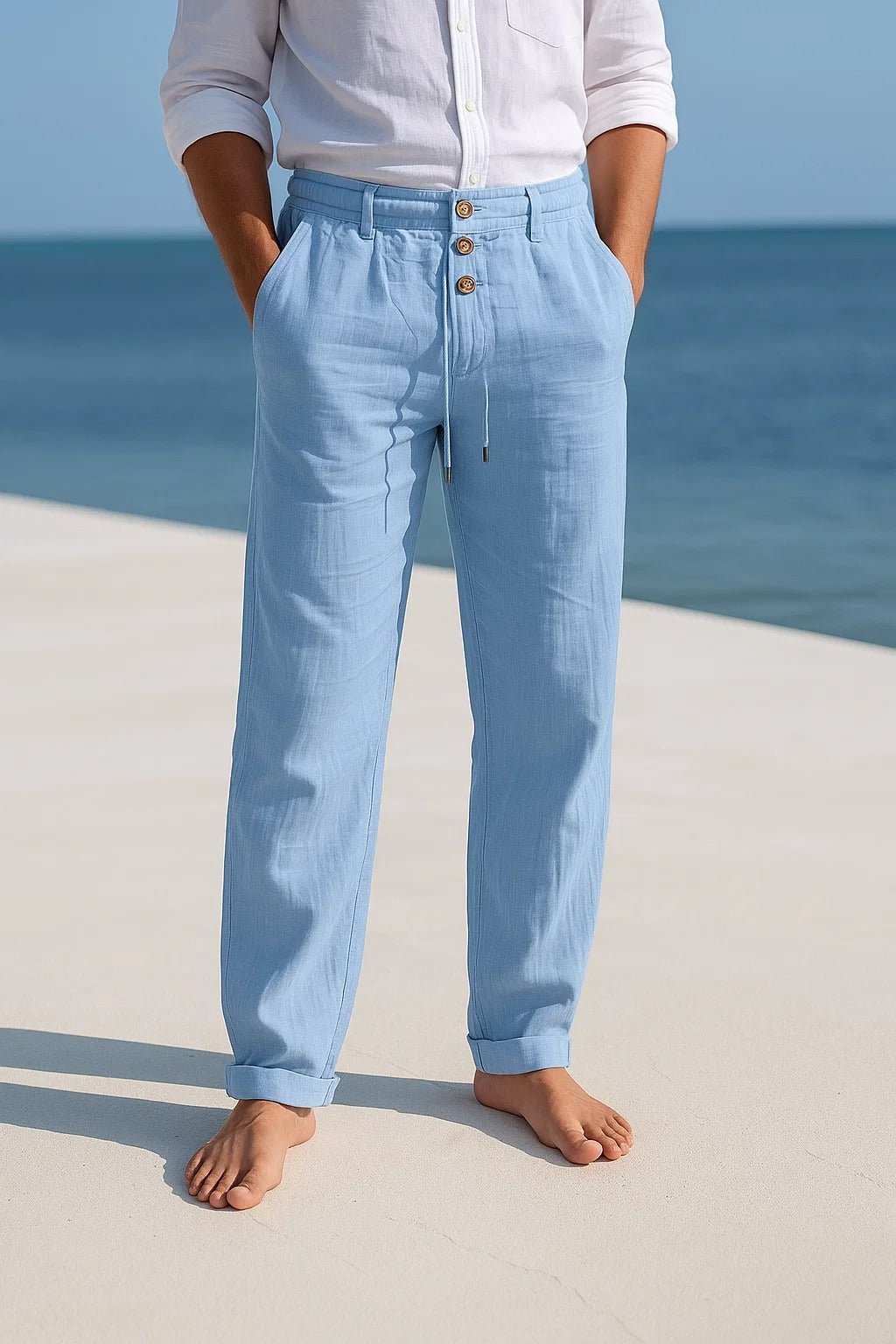 Elegant Summer Pants - Luxoria