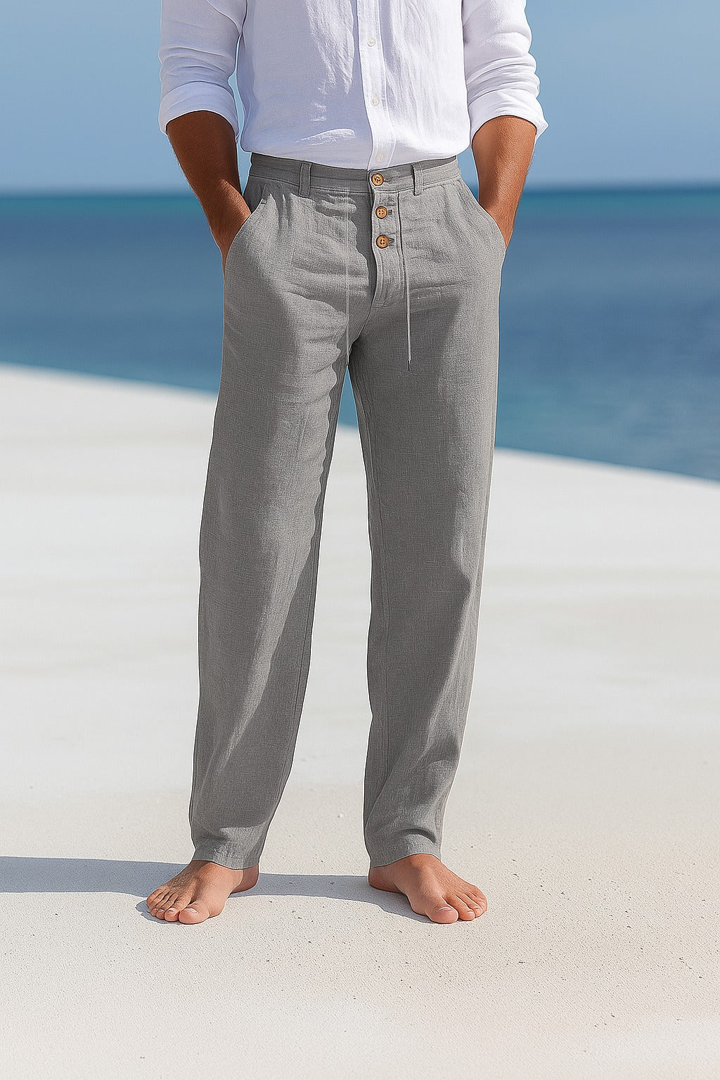 Elegant Summer Pants - Luxoria