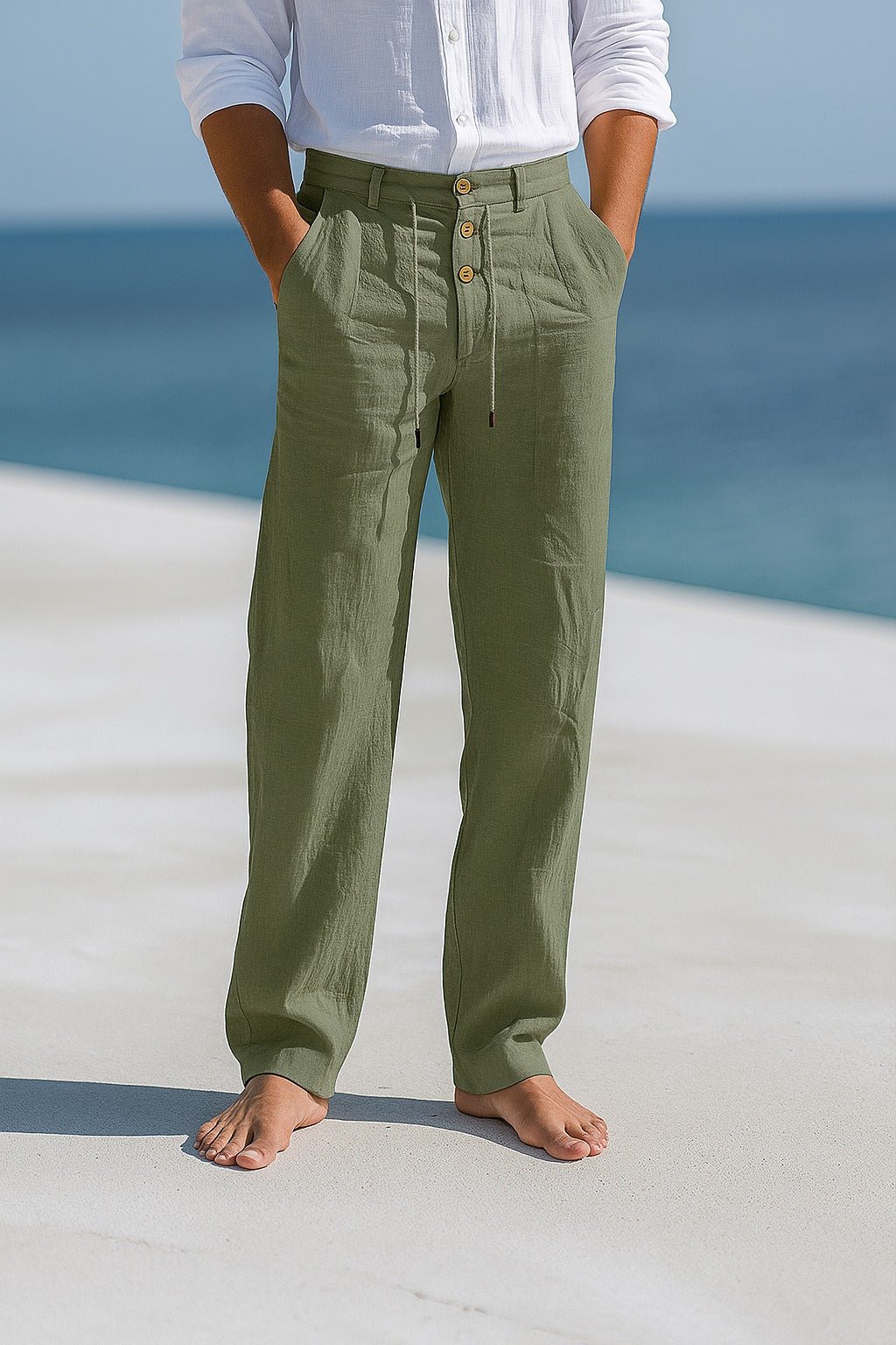 Elegant Summer Pants - Luxoria