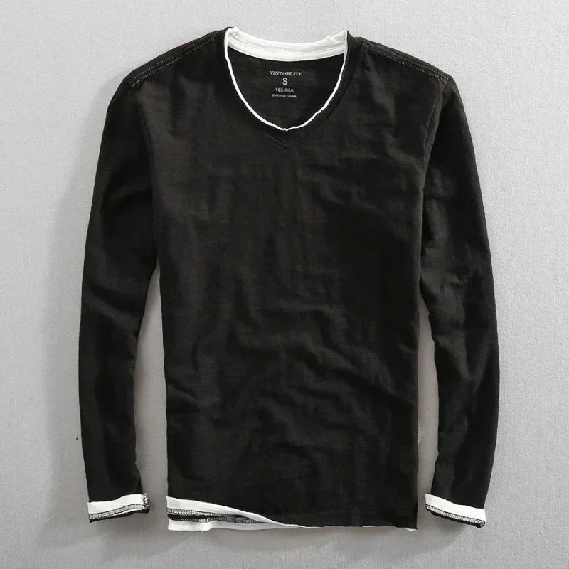 Paris Vintage Long Sleeved T-Shirt - Luxoria