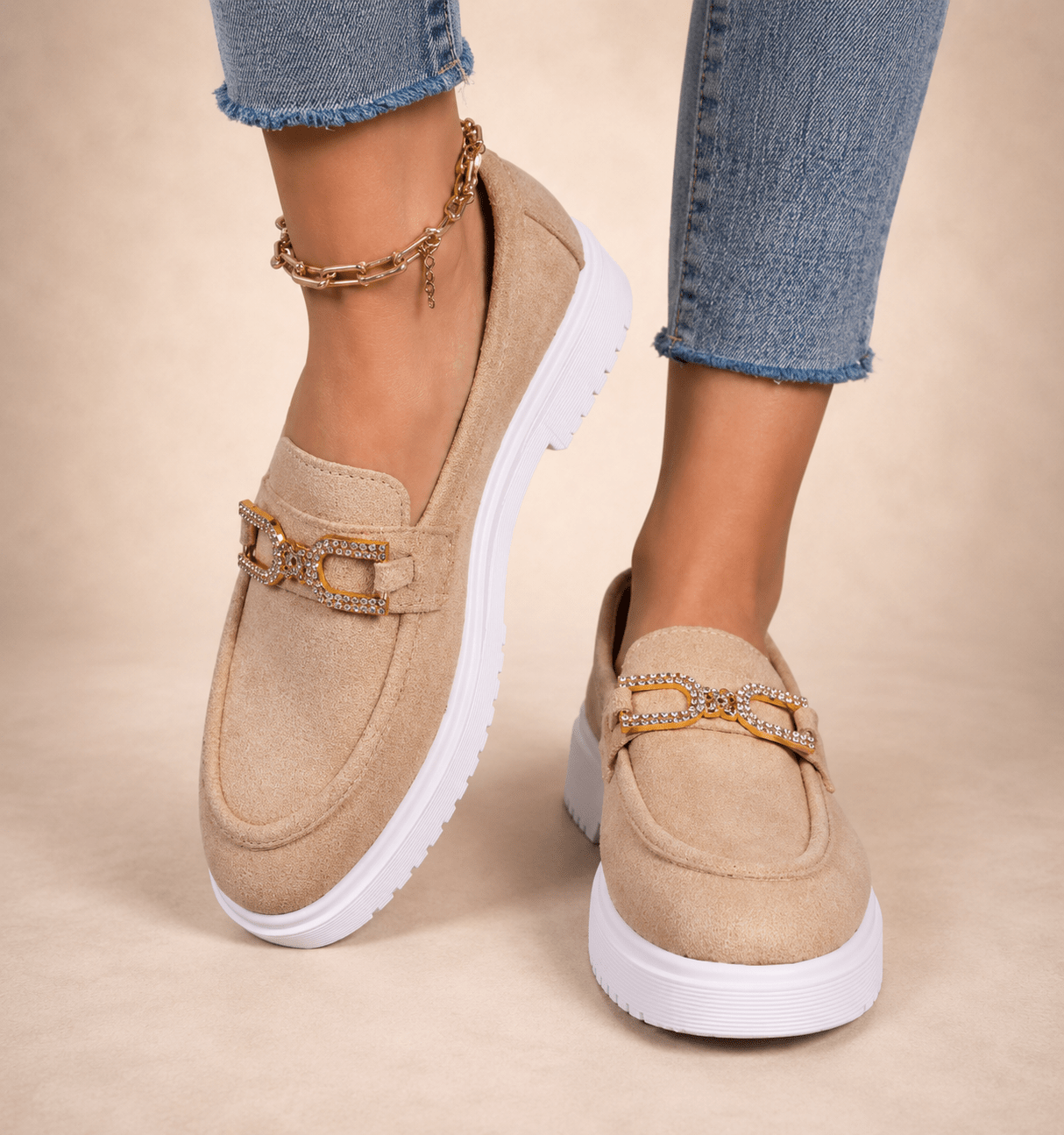 Diana | Zapatillas deportivas tipo mocasín. - Luxoria